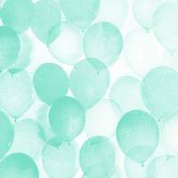 Airy Balloons in Mint A #92423 Airy Balloons in Mint A #92423