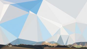 Fractal Mountain Horizon #98787 Fractal Mountain Horizon #98787