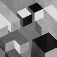 Cubic in Grey II #TS112578 Cubic in Grey II #TS112578