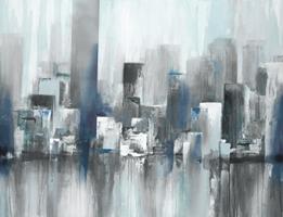 Cityscape in Blues #URID-748-ALT-V1 Cityscape in Blues #URID-748-ALT-V1