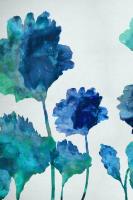 Aqua Blossom Triptych I #VAU112138 Aqua Blossom Triptych I #VAU112138