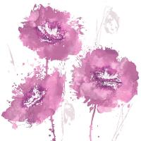 Flower Burst in Pink II #VAU113494 Flower Burst in Pink II #VAU113494