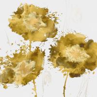 Golden Flower Burst I #VAU113499 Golden Flower Burst I #VAU113499