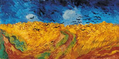 Wheat Field with Crows #VVG2169 Wheat Field with Crows #VVG2169