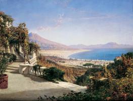 A View of the Bay of Naples #WW3099 A View of the Bay of Naples #WW3099