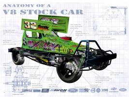 Anatomy V8 Stockcar #YS114454 Anatomy V8 Stockcar #YS114454