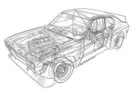 1974 Cologne Capri #YS114959 1974 Cologne Capri #YS114959