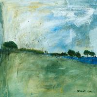 Blue Landscape #IG 2444 Blue Landscape #IG 2444