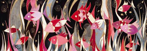 Poissons rouge et gris #IG 3362 Poissons rouge et gris #IG 3362