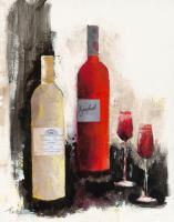 Blanc soyeux et rouge grenat #IG 5758 Blanc soyeux et rouge grenat #IG 5758