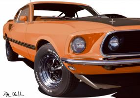 MACH I Orange #IG 6041 MACH I Orange #IG 6041